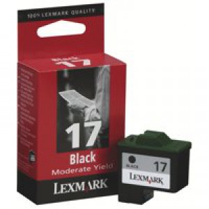 Lexmark No17 Inkjet Cartridge Black 10NX217E