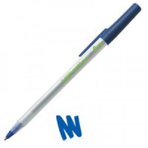 Bic Ecolutions Blue Medium Ball Pen Pk60