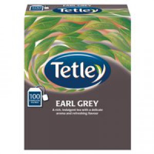 Tetley Earl Grey Tea Bag String/Tag Pack of 100 1243Y