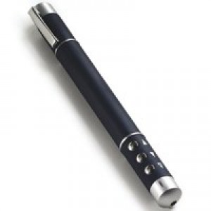 Nobo P2 Page and Point Multimedia Pointer Pen-style with Clip and Batteries Ref 1902389