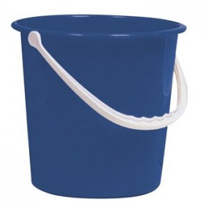 Round Bucket 10 Litre Blue