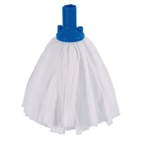 Contico Standard Big White Exel Mop Blue Pack of 10 PSBU1210P