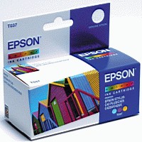 Epson Beach Hut Ink Stylus C42 Inkjet Cart Colour 25ml C13T037040