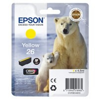 Epson Polar BearXP-600/700/800 Inkjet Cartridge 26 Yellow