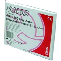 Shield Embossed Gloves Large Pack of 100 GD55