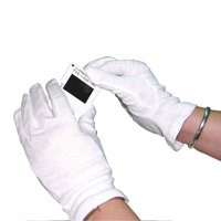 HPC Knitted Cotton Gloves Medium White Pack of 10 GI/NCWO