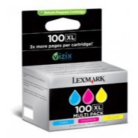 Lexmark Return Programme3 Inkjet Cartridge No100XL Colour 14N0850