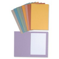 Concord 290gsm Square Cut Folder Heavy-weight Foolscap Yellow 44209