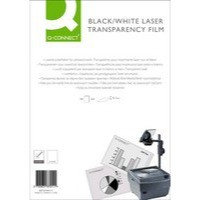 Q-Connect OHP Laser Printer Film A4 Pack of 50 
