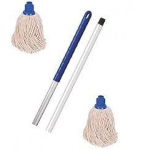 Hygiene Socket Mop Handle Blue