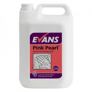 Evans Pink Pearl Hand Hair & Body Wash 5L