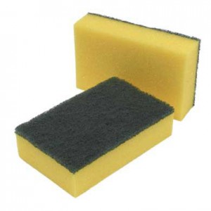 Sponge Backed Scouring Pads