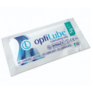 Optilube Lubricating Jelly Sachets 5G, Sterile & Carbomer Free X150