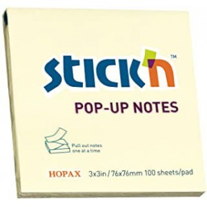 Stick n Z Notes 76 x 76mm Yellow