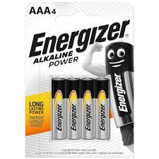Energizer Alkaline Power AAA pk4