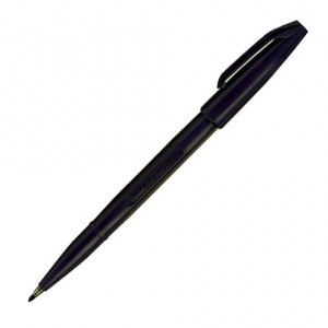 Pentel S520 Sign Fibe Tipped Pen Black