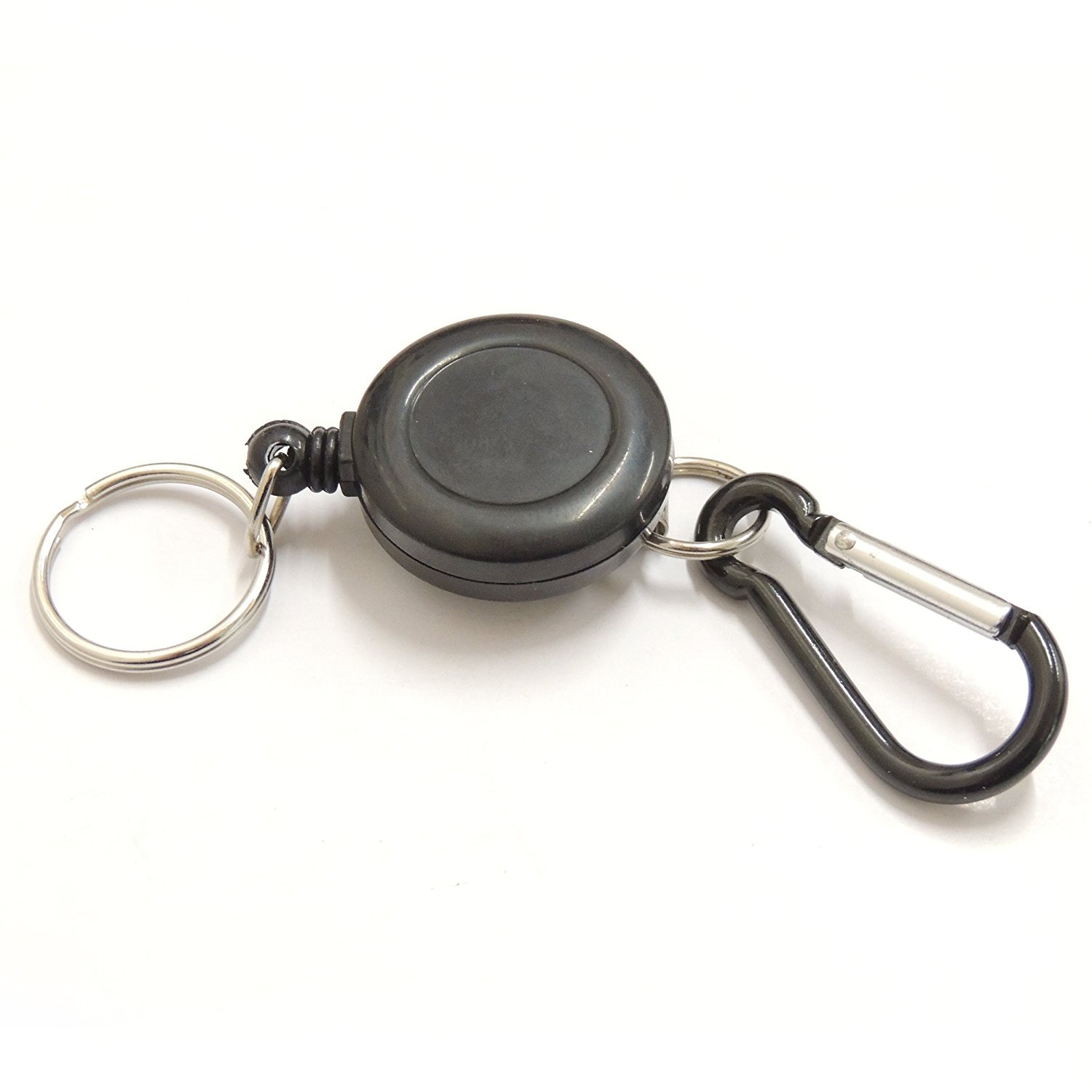 EposGear Retractable Reel Recoil Pull Key Ring Pk 10 