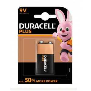 Duracell Plus 9V Alkaline Battery MN1604B1