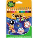 Bic+Kids+Evolution+Triangular+Colouring+Pencil+Pack+12
