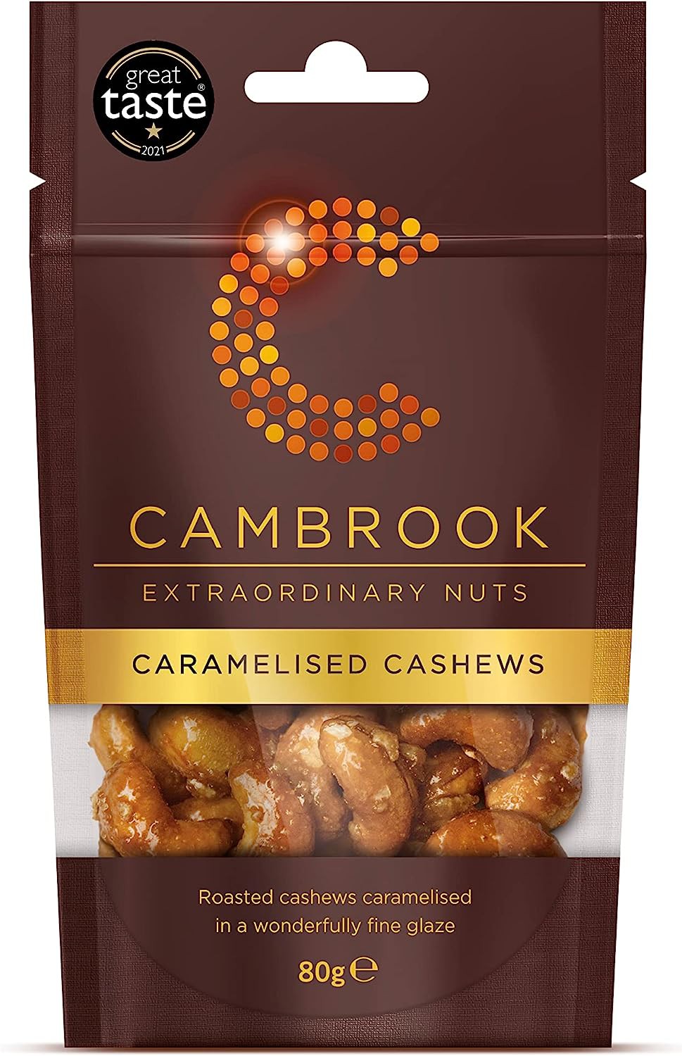 Cambrook+Snack+Pack+Cashews+-+Caramelised+%2812x45g%29