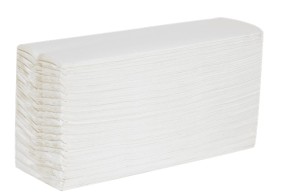 Hand+Towel+C+Fold+2ply+White+Pk2295