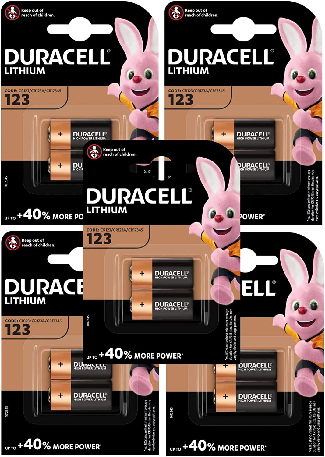 Duracell+CR123A+Professional+Lithium+Primary+Battery+PK+10
