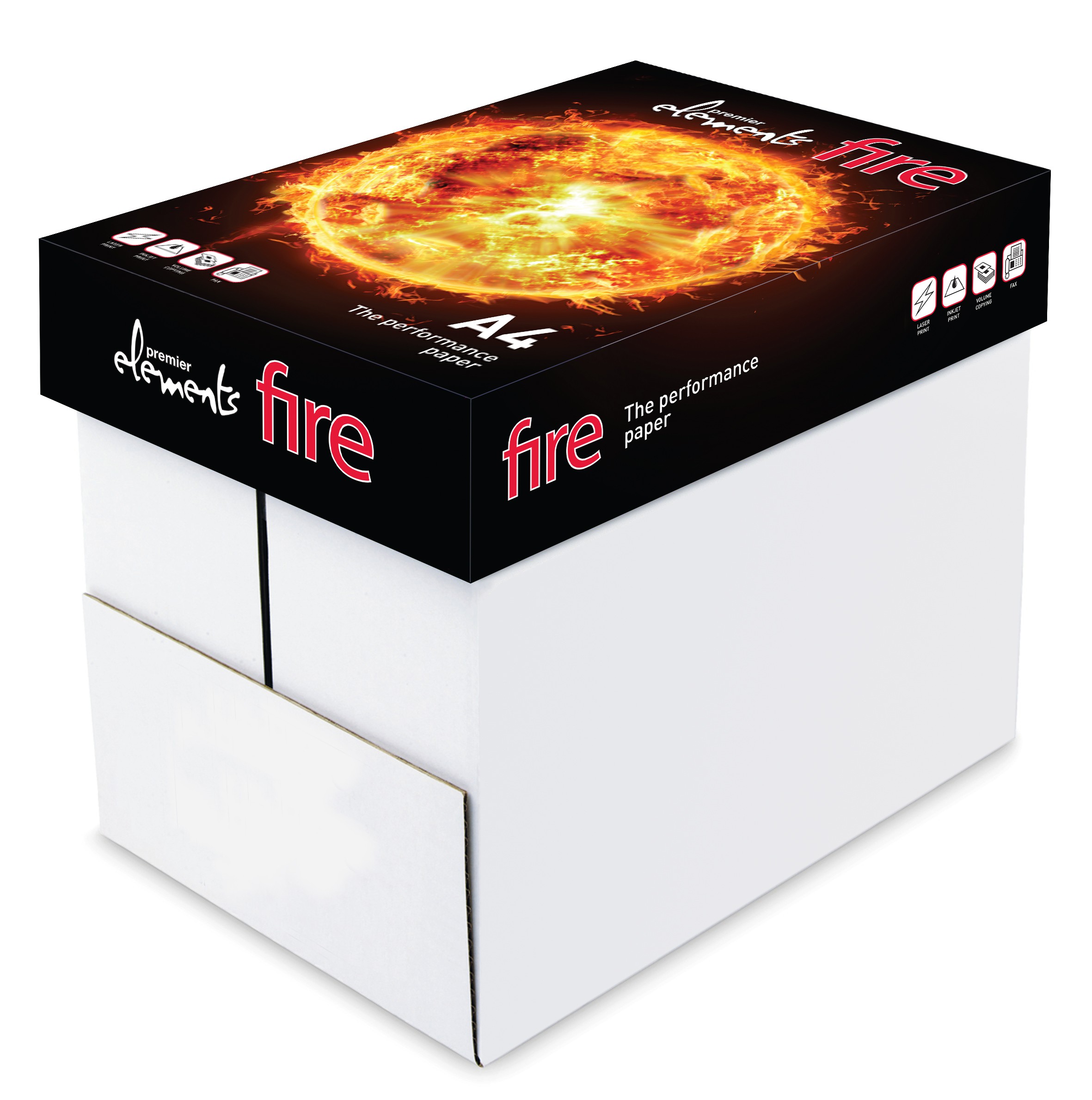Elements+Fire+A4+120gsm+White+copier+card
