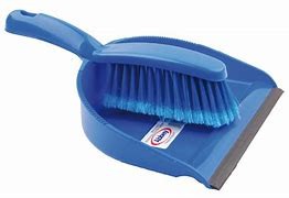 Professional+Dustpan+and+Brush+Soft+Blue