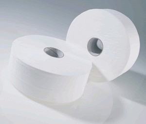 Mini+Jumbo+Toilet+Rolls+95mm+x+150m+%28Core+60mm%29+12+Rolls+per+pack+535+sheet+per+roll