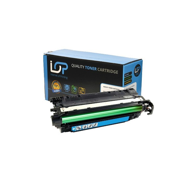 Paperstation+Remanufactured+Toner+Cartridge+for+use+in+HP+ColorLaserjet+CP3525+504A+%2F+CE251A+%2F+cyan+7000+pages