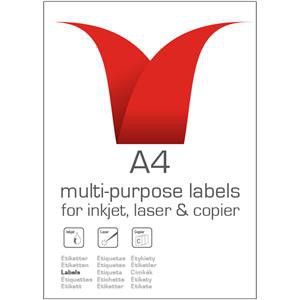 Paperstation+Multipurpose+Labels+199.6+x+143.5mm+2+per+Sheet+Box+100