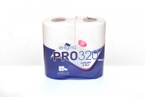 Paperstation++2+Ply+White+Toilet+Roll+32M+x+95mm+x+320+Sheets+Pack+36