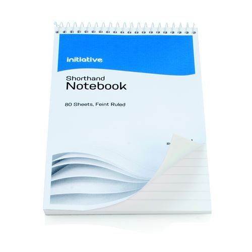 Initiative+Shorthand+Notebook+160+Pages+203x127mm+%288+x+5+Inch%29+60gsm+paper+Single