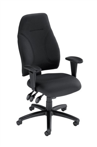 Posture+Chair+High+Back+with+Asynchronous+Mechanism+%5Cr%5CnComplete+with+Height+Adjustable+Arms+and+Built+In+Lumbar+Support+