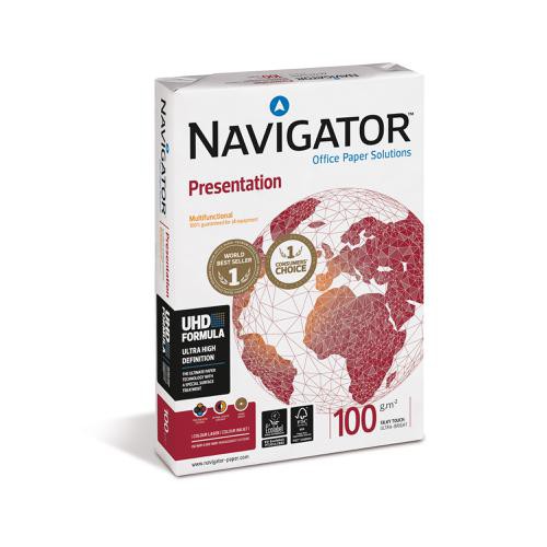 Navigator+Presentation+A4+100gsm+White+Paper+PK500