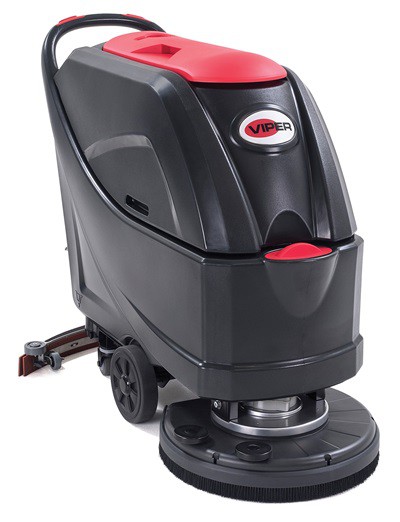 Viper+Automatic+Scrubber+AS5160T%3A+20%22%2C+16-gallon%2C+traction-+drive%2C+pad+driver%2C+31%22+squeegee+assembly%2C+10-amp+charger%2C+130+a%2Fh+WET+batteries