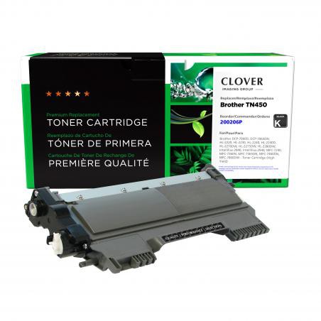 Clover+Imaging+Remanufactured+High+Yield+Toner+Cartridge+for+Brother+TN450
