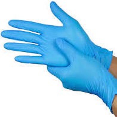Powder+Free+Nitrile+Gloves+Blue+Medium