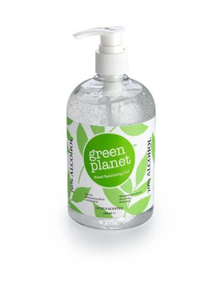 Green+Planet+Hand+Sanitiser+500ml+Pump+Bottle