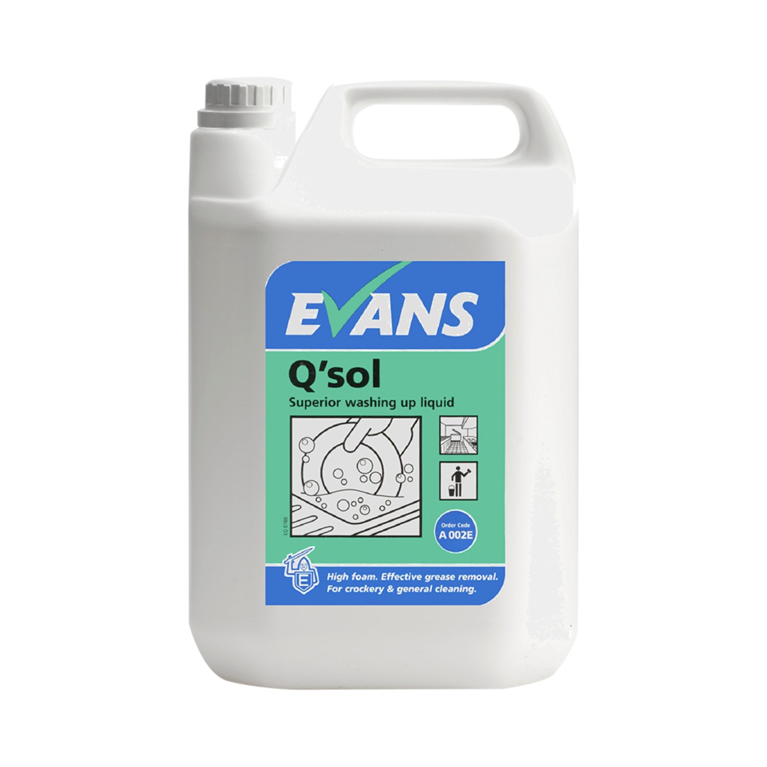 Evans+Q%27Sol+Superior+Washing+Up+Liquid+5L