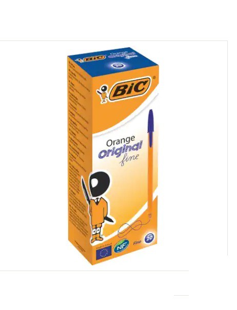 BIC+Orange+Original+Fine+Ballpoint+Pen+Blue